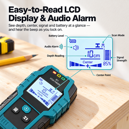 Wallwise Pro 5-in-1 Stud Finder