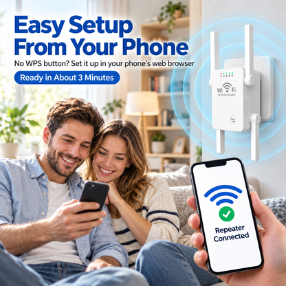 Reachly | 300Mbps WiFi-Repeater