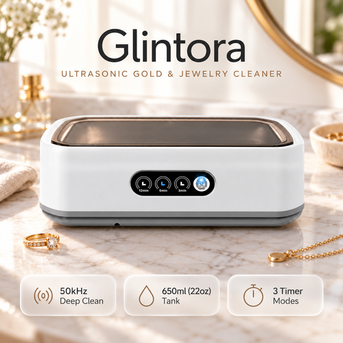 Glintora Ultrasonic Jewelry Cleaner