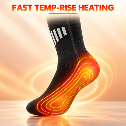 WarmStride Rechargeable Heated Socks, 3 Heat Levels