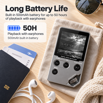 Rewynd MP3-Player with Bluetooth