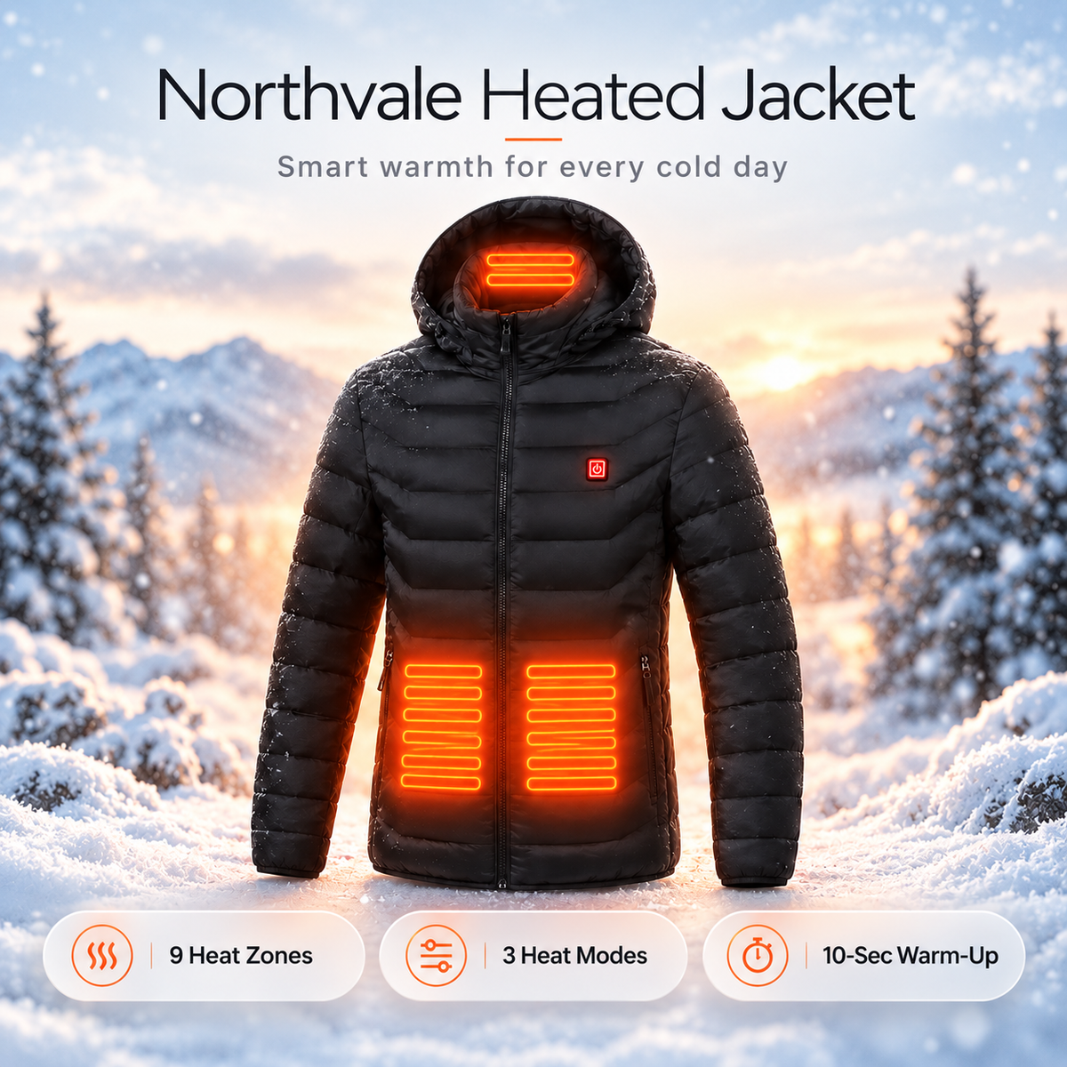 Northvale 9 Zone Heated Jacket