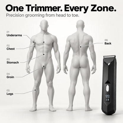 Velkor Body & Groin Trimmer for Men