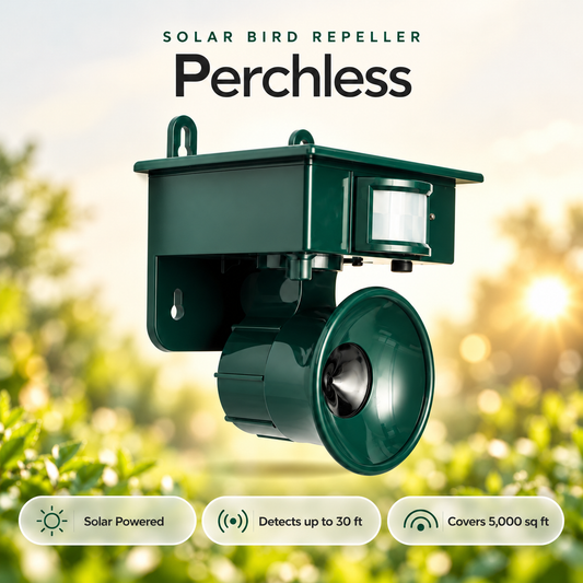 Perchless Solar Bird Repeller