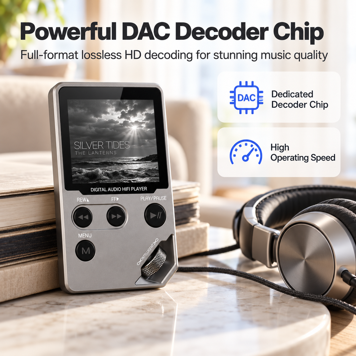 Rewynd MP3-Player with Bluetooth