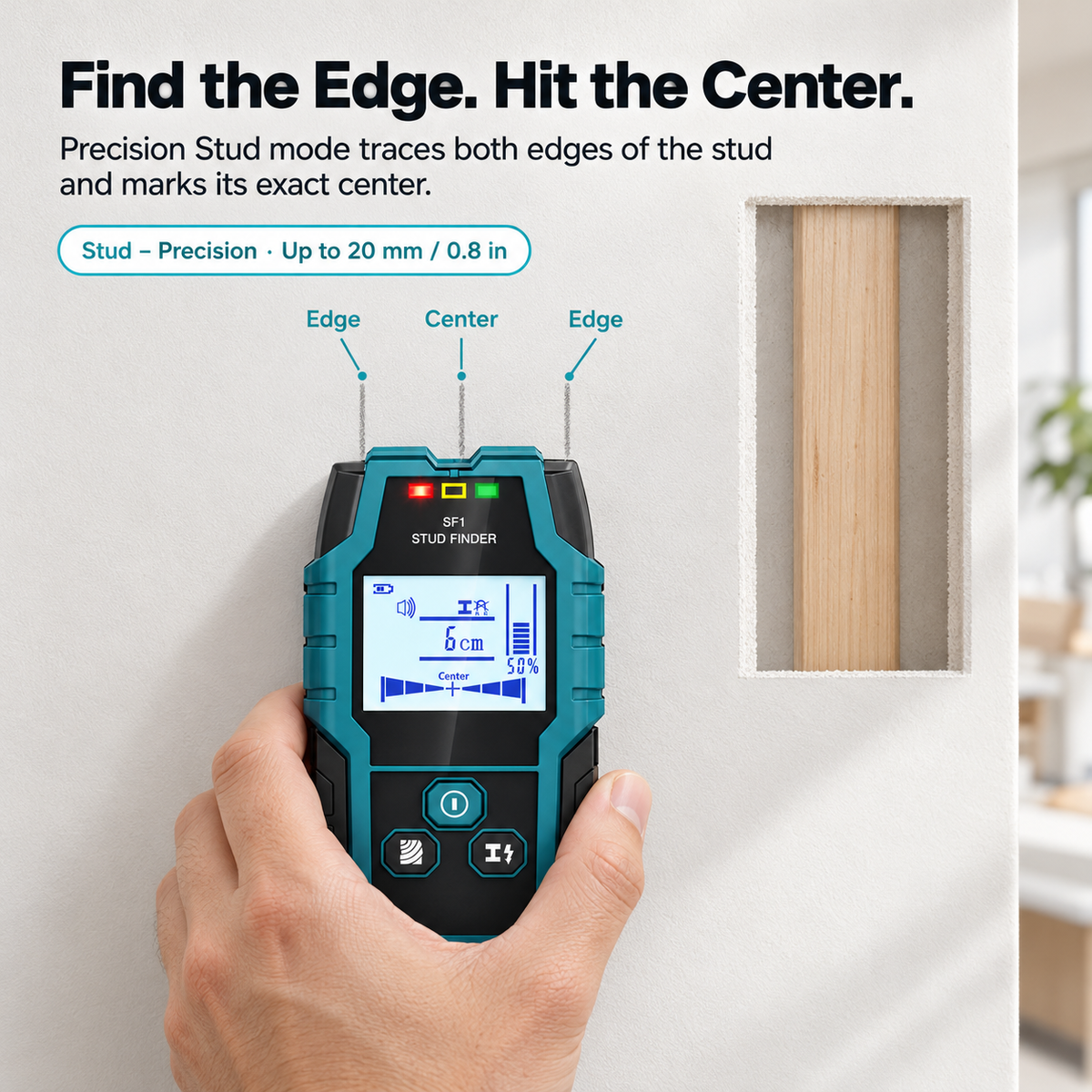 Wallwise Pro 5-in-1 Stud Finder