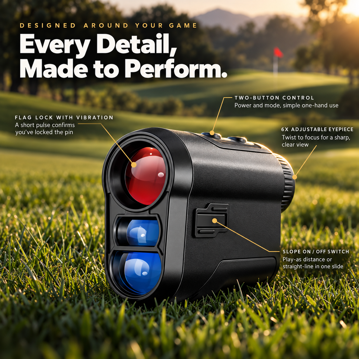 Caddora | Laser Golf-Rangefinder