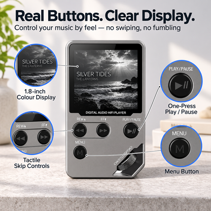 Rewynd MP3-Player with Bluetooth