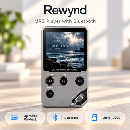 Rewynd MP3-Player with Bluetooth