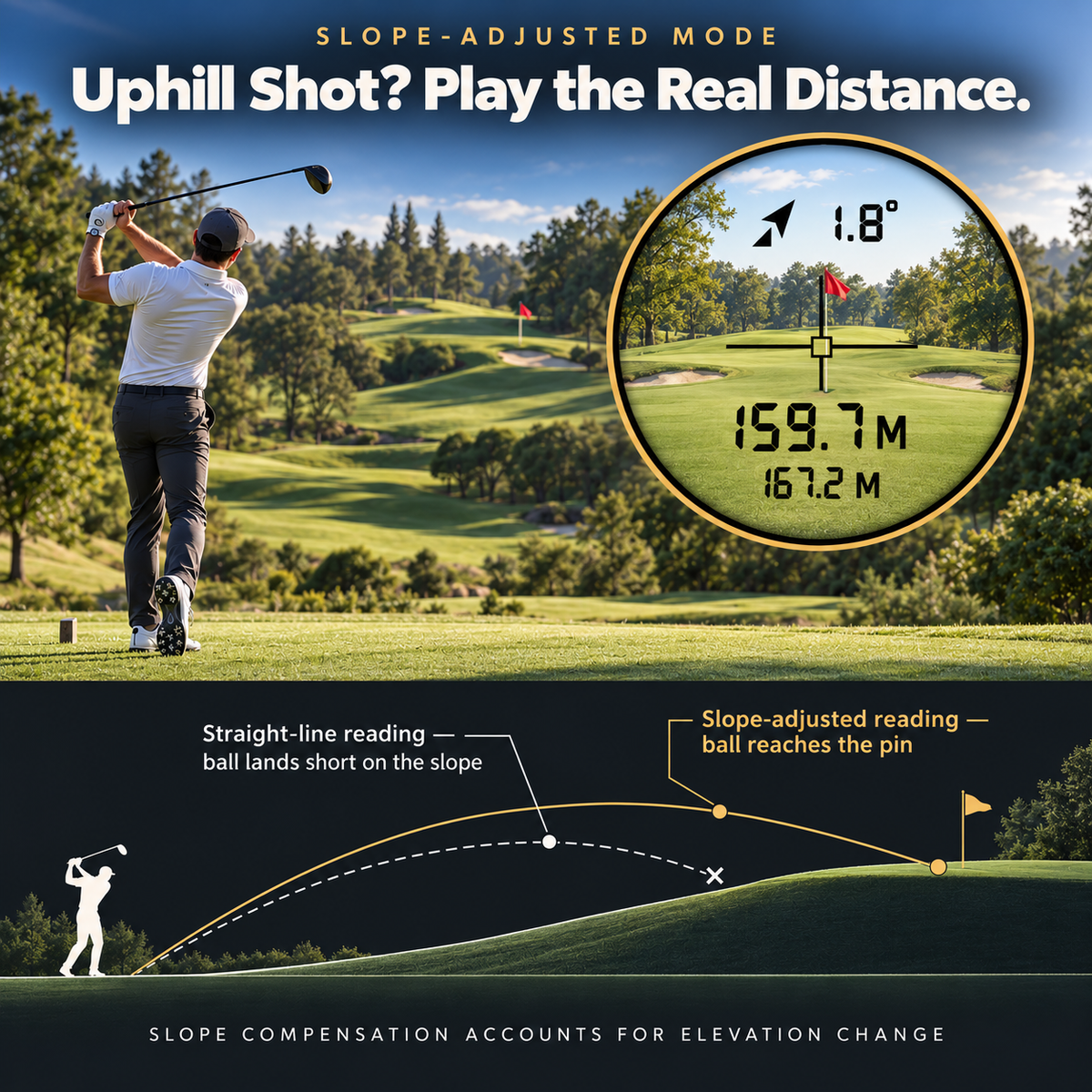 Caddora | Laser Golf-Rangefinder