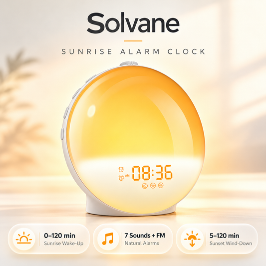Solvane Sunrise Alarm Clock