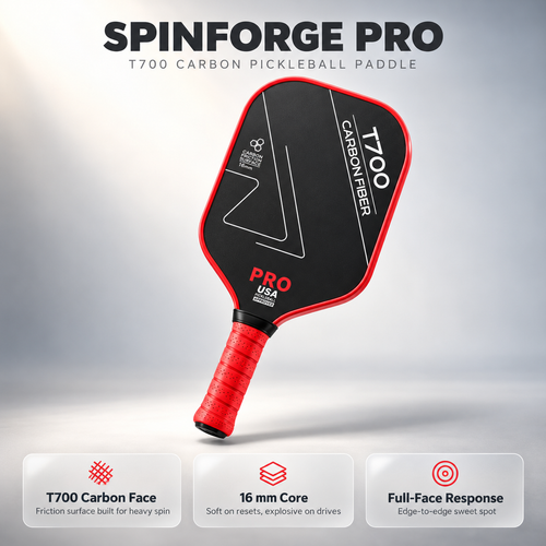 SpinForge Pro Pickleball Paddle