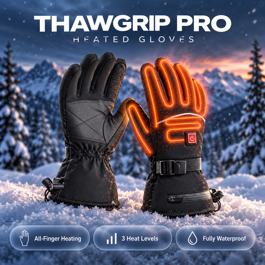 ThawGrip Pro Heated Gloves | Waterproof All-Finger Heating