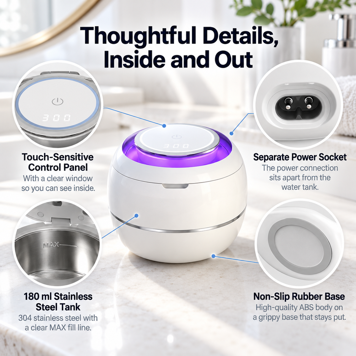 Smilette Ultrasonic Denture & Retainer Cleaner