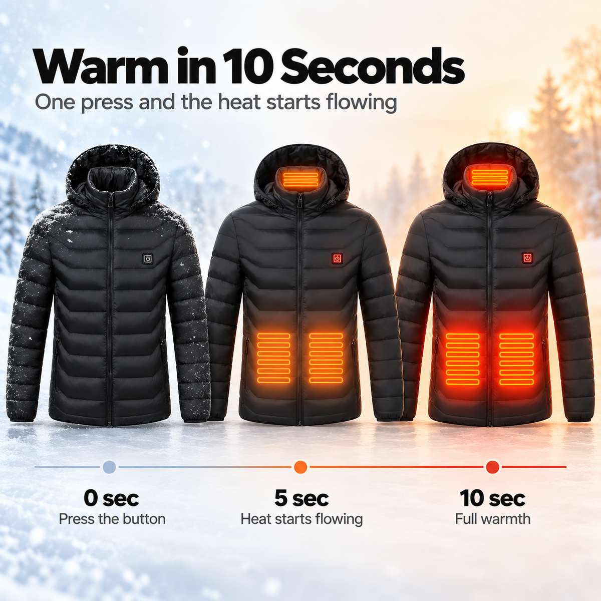 Northvale 9 Zone Heated Jacket