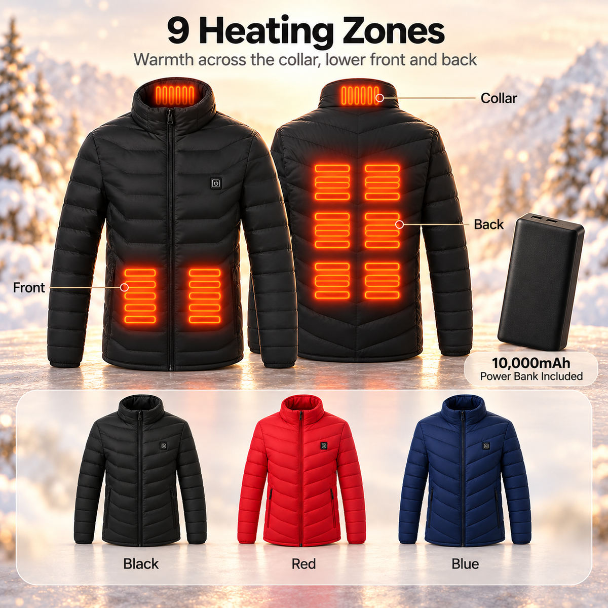 Northvale 9 Zone Heated Jacket