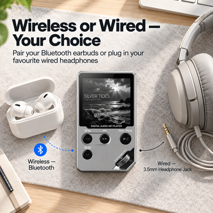 Rewynd MP3-Player with Bluetooth
